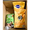 Image 1 : BOX LOT OF 3 BAGS OF DOG FOOD