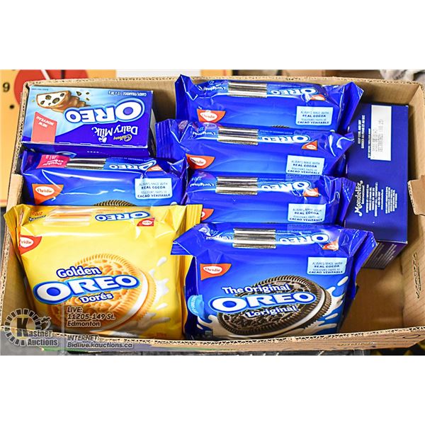 FLAT LOT OF OREO COOKIE PRODUCTS