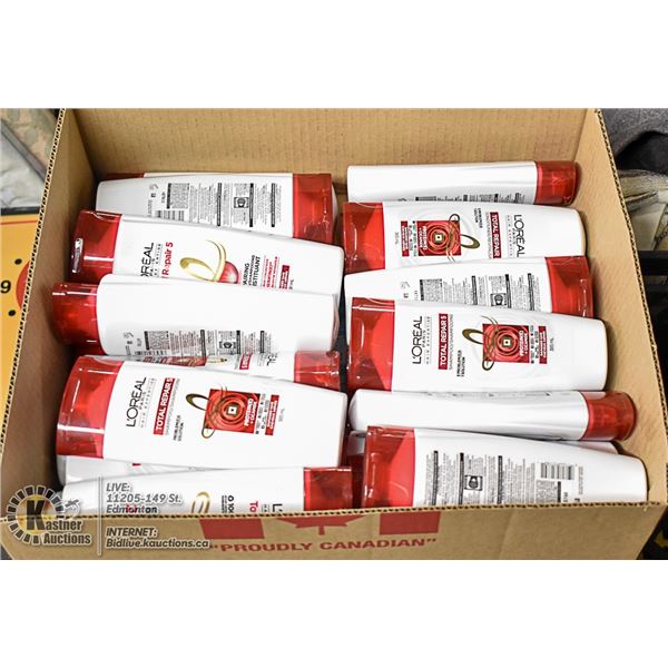 FLAT LOT OF HAIR CARE PRODUCTS