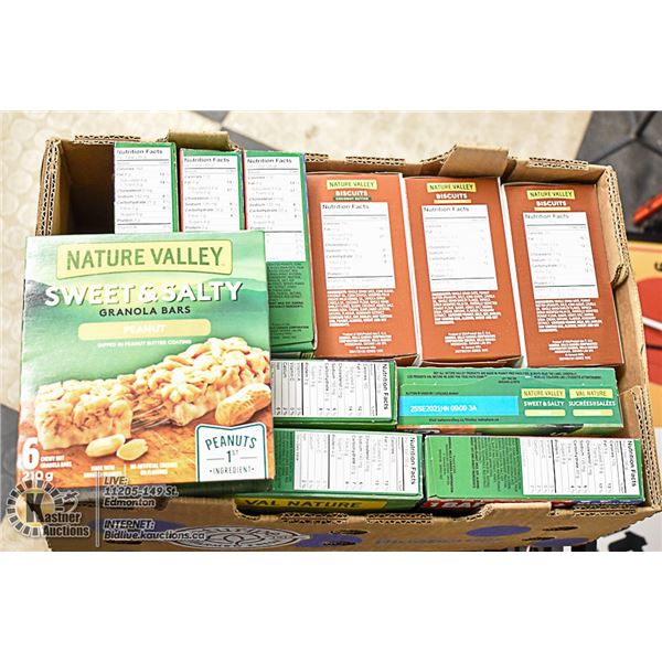 FLAT LOT OF GRANOLA BARS