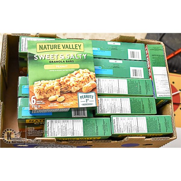 FLAT LOT OF GRANOLA BARS