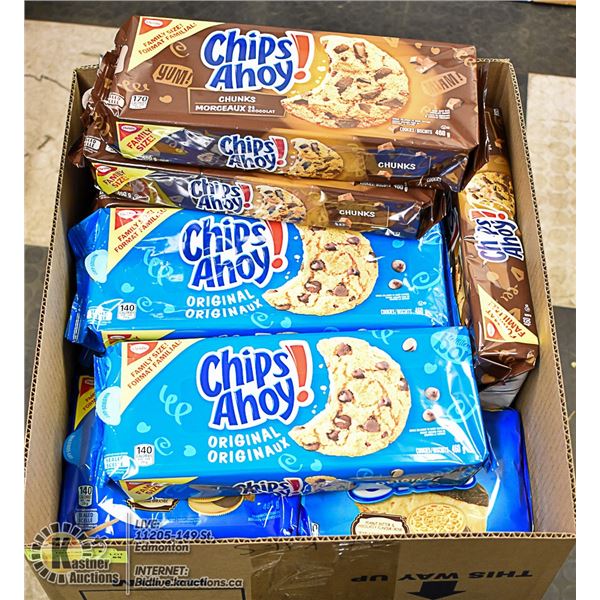 FLAT LOT OF VARIOUS COOKIE PRODUCTS