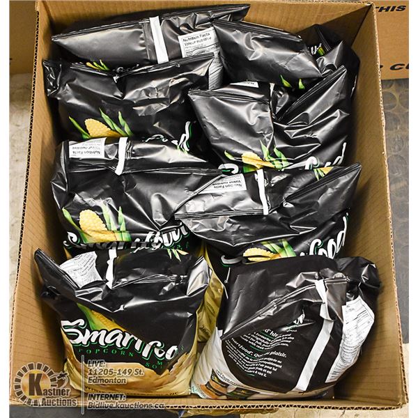 BOX LOT OF SMART FOOD WHITE CHEDDAR SNACKS