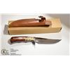 Image 1 : 9 INCH ELK RIDGE HUNTING KNIFE 085 NEW IN BOX