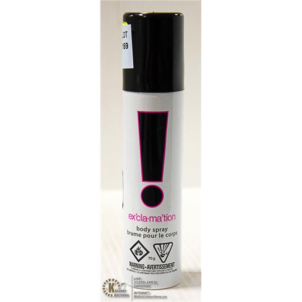 EXCLAMATION BODY SPRAY 70G