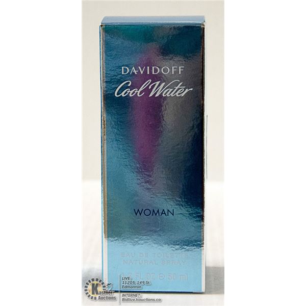 DAVIDOFF COOL WATER FOR WOMEN 50 ML