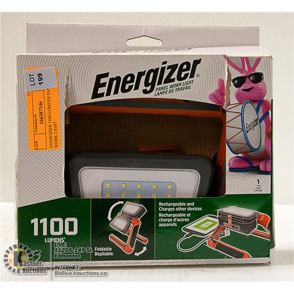 ENERGIZER 1100 LUMENS PANEL WORK LIGHT