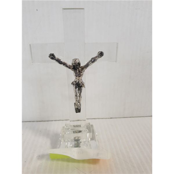 APPROX. 6" CRYSTAL CRUCIFIX