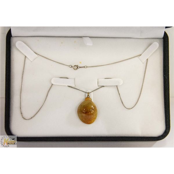 ALABASTER STONE NECKLACE