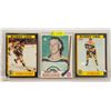 Image 1 : 3 X BOBBY ORR BRUINS CARDS HIGH GRADE