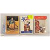Image 1 : 3 X HOF 1950'S NHL REPRINT INSERT CARDS HIGH