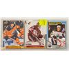 Image 1 : 3 X CURRENT OILERS INCLUDING ROOKIE CARDS