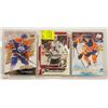 Image 1 : 3 X CURRENT OILERS INCLUDING ROOKIE CARDS