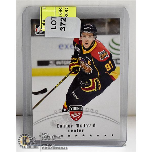 HIGH GRADE CONNOR MCDAVID PRE ROOKIE CARD