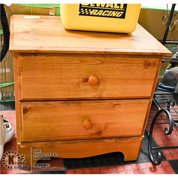 WOODEN NIGHTSTAND