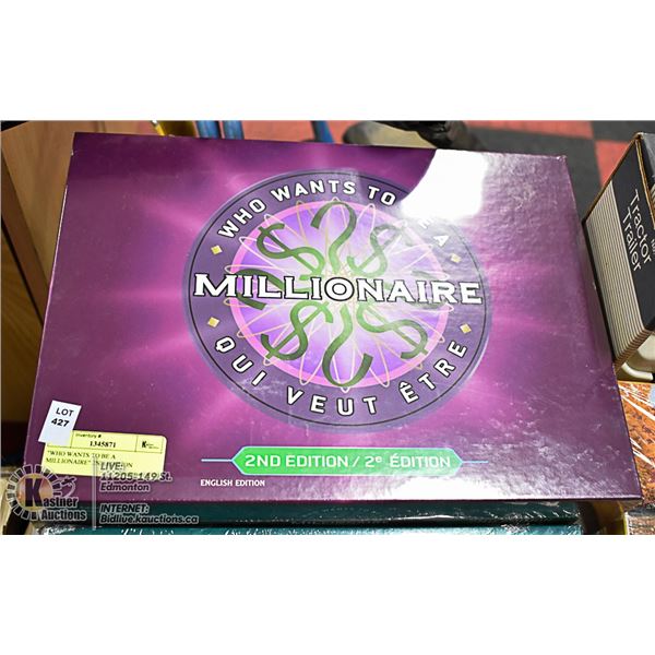 "WHO WANTS TO BE A MILLIONAIRE" 2ND EDITION