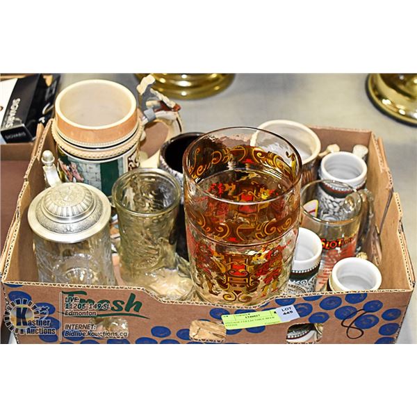VINTAGE COLLECTIBLE BEER STEINS