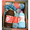 Image 1 : KNITTING YARN- NEW- BOX LOT