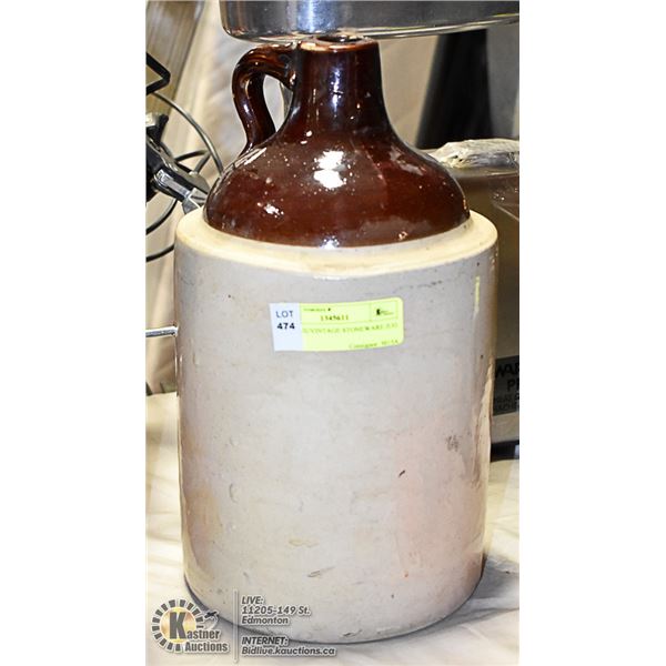 ANTIQUE/VINTAGE STONEWARE JUG