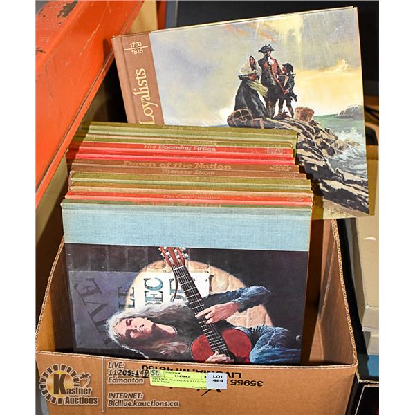 VINTAGE "CANADA'S ILLUSTRATED HERITAGE"-