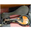 Image 3 : VINTAGE MANDOLIN WITH HARD LEATHER CARRY CASE
