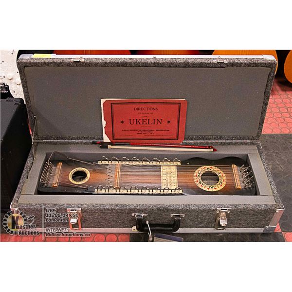 1925 OSCAR SCHMIDT UKELIN WITH INSTRUCTION BOOK