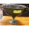 Image 2 : DECORATIVE METAL PEDESTAL BOWLS