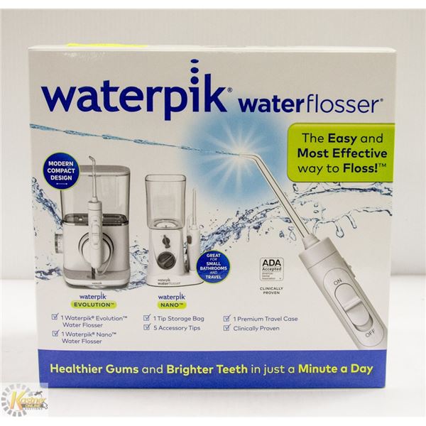 WATERPIK WATER FLOSSER DUAL SYSTEM