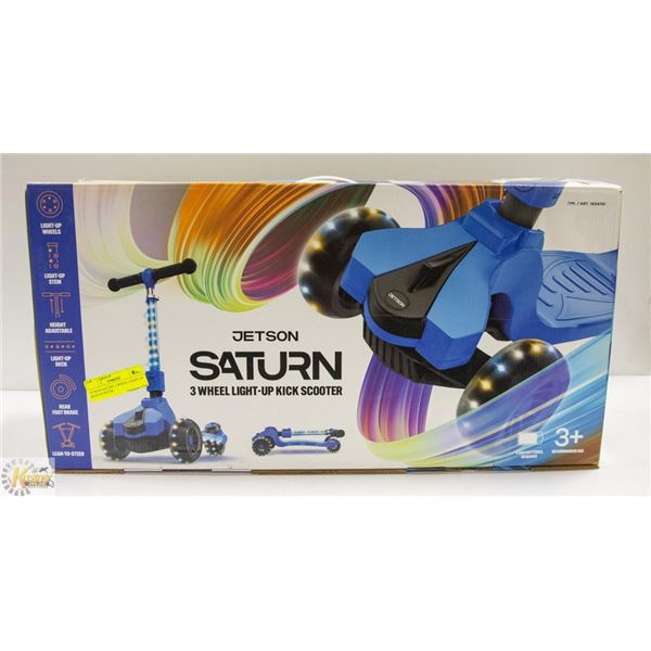 JETSON SATURN 3 WHEEL LIGHT-UP KICK SCOOTER