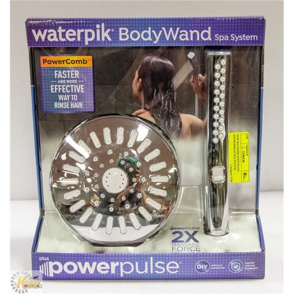 NEW WATERPIK BODYWAND SHOWERHEAD SPA SYSTEM