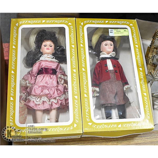 LOT OF 2 EFFANBEE DOLLS