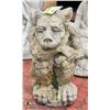 Image 1 : CONCRETE GARGOYLE STATUE, 12" LONG
