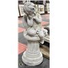 Image 1 : CONCRETE CHERUB STATUE ,  20" TALL