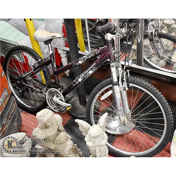 NAKAMURA FRONT SUSPENSION BIKE. ALL PROCEEDS TO