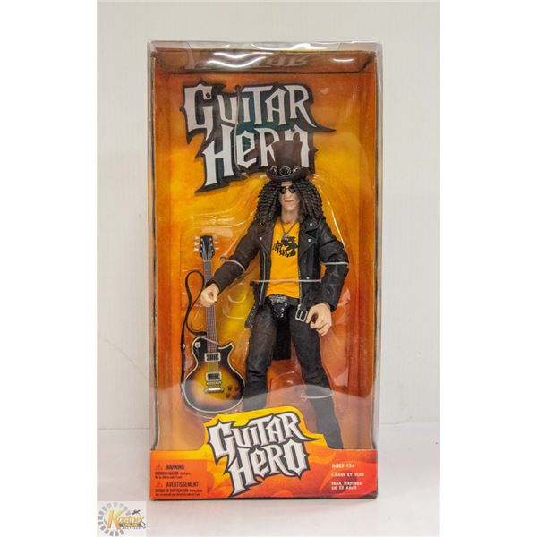 NEW 10" TALL SLASH GUITAR HERO MCFARLANE FIGURE
