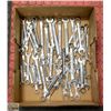 Image 1 : FLAT OF 45 PLUS WRENCHES VARIOUS SIZES AND MAKERS