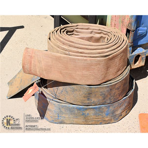 **OUTSIDE BY SEACANS** LOT OF 3 INCH HOSE