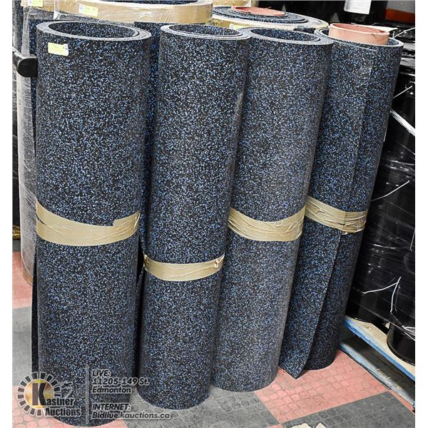 4 X PARTIAL ROLLS (60-80SF EA) 48" TALL