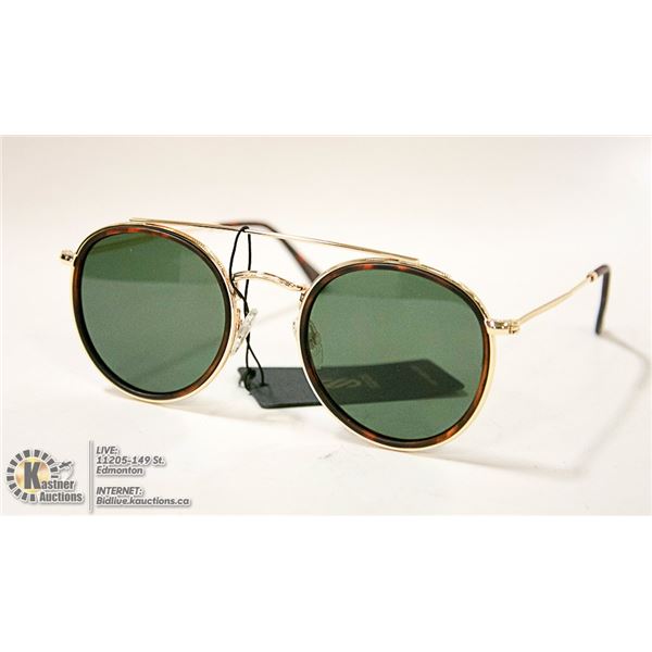 PAIR OF AUTHENTIC SOJOS ROUND LENS SUNGLASSES