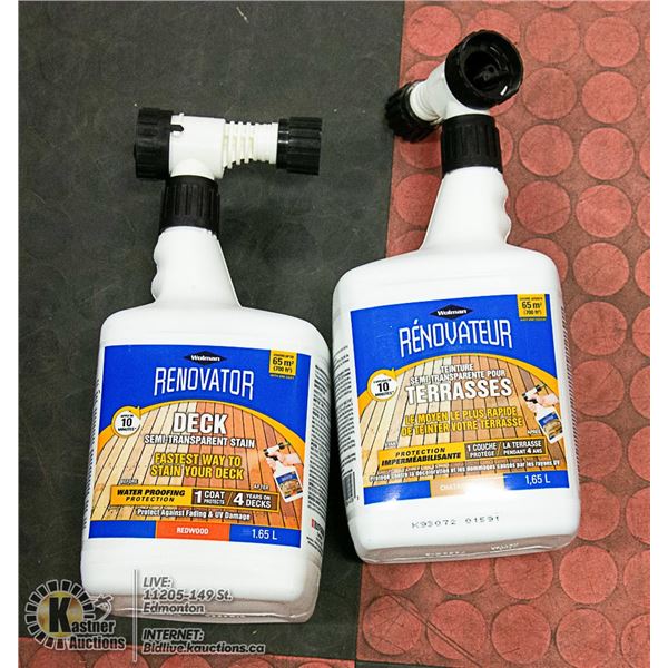 NEW 2 WOLMAN RENOVATOR