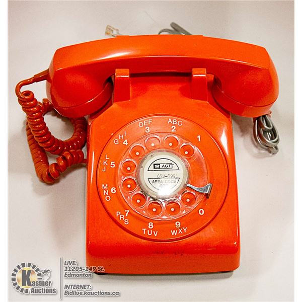 VINTAGE 1970'S AGT (ORANGE)