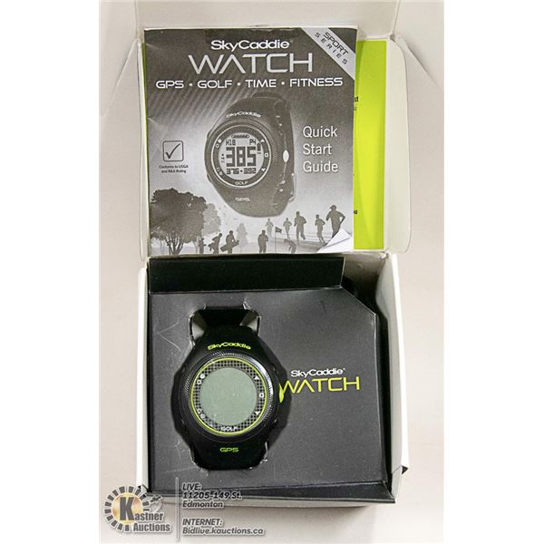 NEW SKYCADDE GPS GOLF WATCH