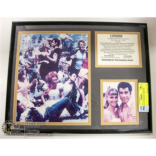 VINTAGE 1978 MOVIE "GREASE"