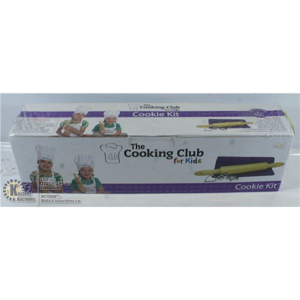 NEW THE COOKING CLUB FOR KIDS - COOKIE KIT