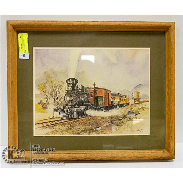 1979 FRAMED FORT EDMONTON