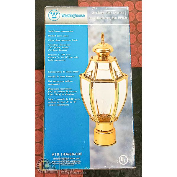 NEW WESTINGHOUSE BRASS