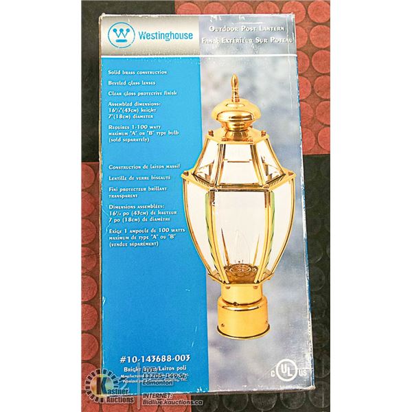 NEW WESTINGHOUSE BRASS