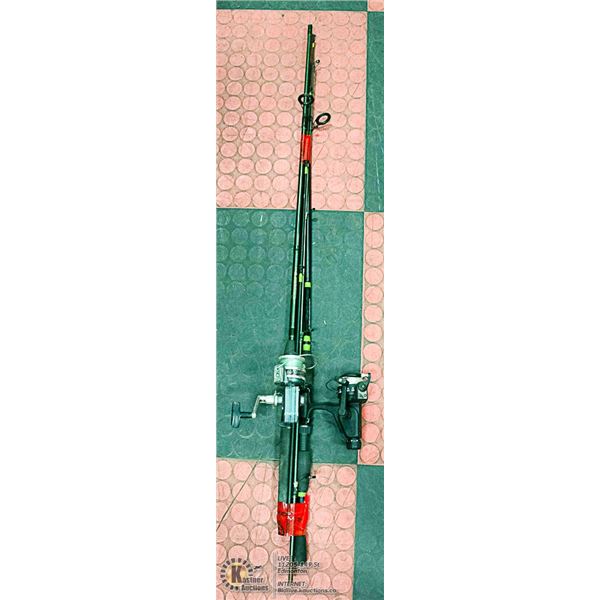 PAIR OF SPINNING FISHING ROD / REELS  DAIWA, ETC