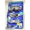 Image 1 : SPEEDO JUNIOR AGES 6-14 SWIMMING GOGGLES 3 PACK