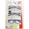 Image 1 : FOSTER GRANT READING GLASSES 3 PACK +3.00